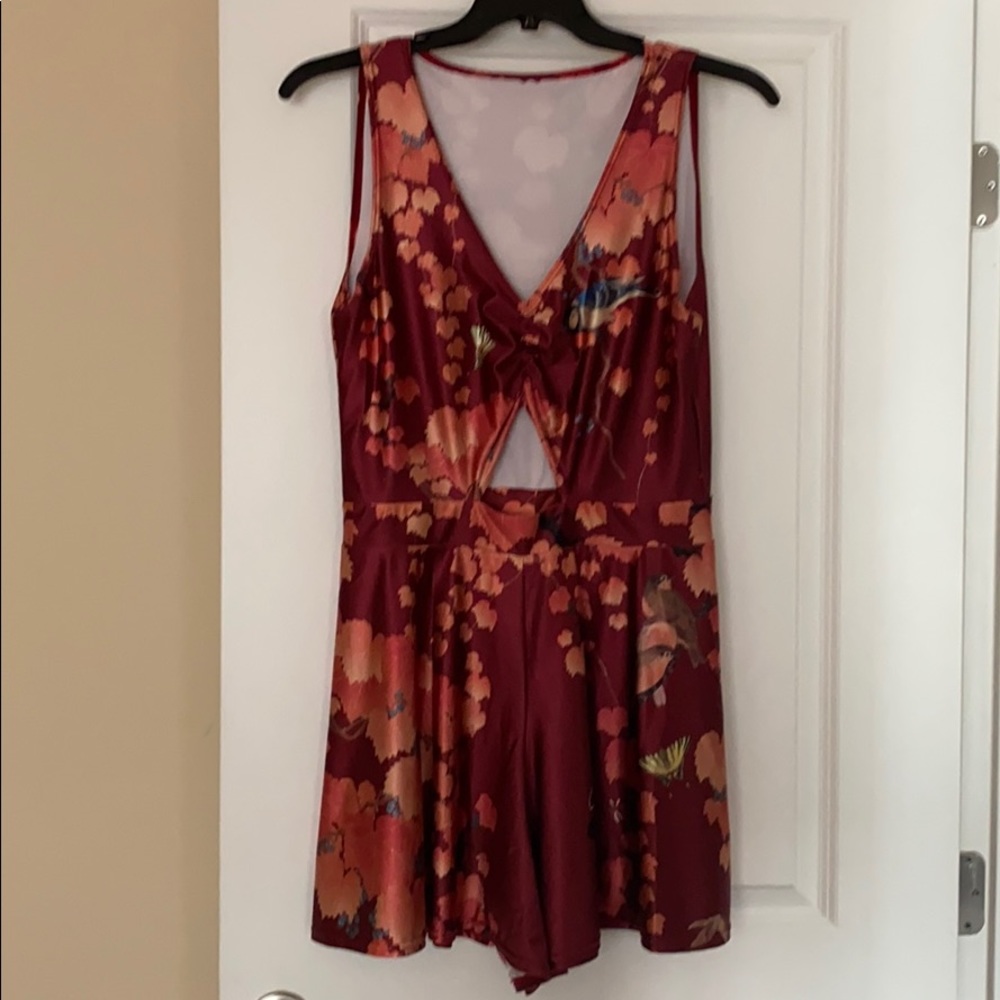 Blackmilk autumn kimono romper xL